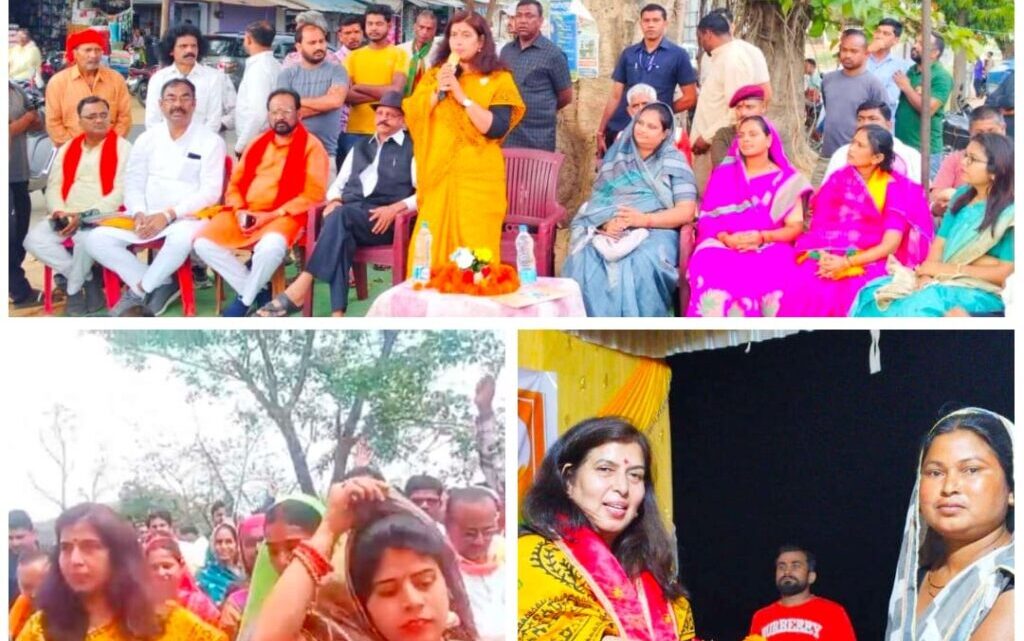 सरोज पांडेय को लगातार मिल रहा कोरिया वासियों का स्नेह और अपार जन समर्थन सरोज पांडेय को लगातार मिल रहा कोरिया वासियों का स्नेह और अपार जन समर्थन