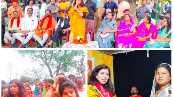 सरोज पांडेय को लगातार मिल रहा कोरिया वासियों का स्नेह और अपार जन समर्थन