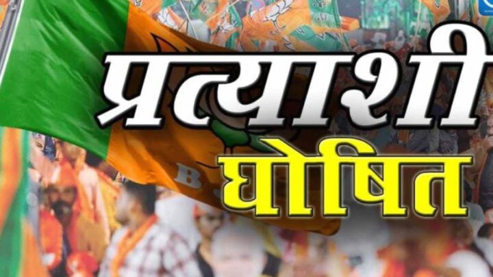 निकाय चुनाव ब्रेकिंग : BJP ने प्रत्याशियों की जारी की लिस्ट, देखिये किसे किस सीट से बनाया गया उम्मीदवार