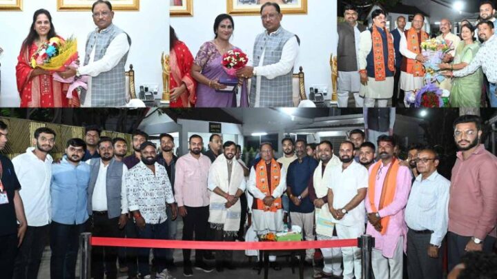 CM से मिले नवनिर्वाचित महापौर व पार्षद: मुख्यमंत्री बोले, नगरीय निकाय चुनाव में ऐतिहासिक जीत से ट्रिपल इंजन सरकार का संयोग, विकास को मिलेगी गति