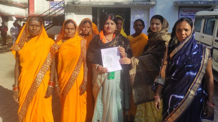 प्रभा यादव भाजपा नेत्री ने जिला पंचायत सदस्य क्रमांक 02 अम्बिकापुर से डीडीसी पद हेतु नामांकन फार्म खरीदी