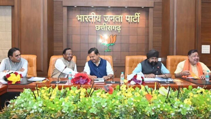 भाजपा प्रदेश प्रभारी नितिन नबीन ने ली आवश्यक बैठक कांग्रेस को आरोप पत्र जारी करने का नैतिक अधिकार नहीं – नीतिन नवीन