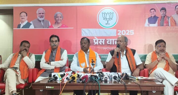भाजपा ने रायपुर निगम के लिए जारी किया अटल विश्वास पत्र