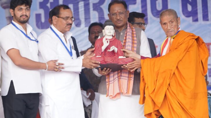 विश्व शांति के लिए बुद्ध के संदेश प्रासंगिक: मुख्यमंत्री श्री विष्णु देव साय
