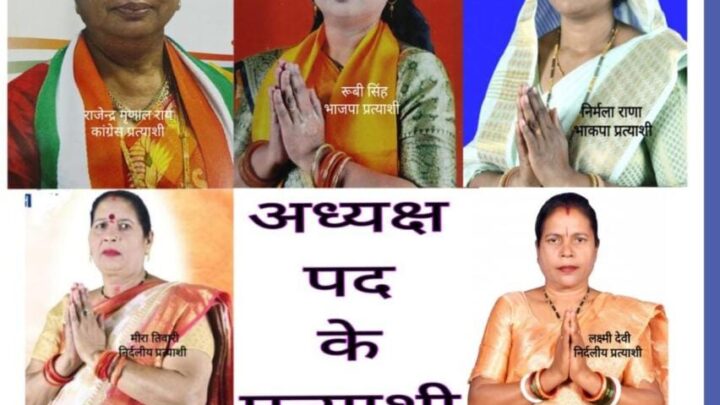 किरंदुल नगर पालिका अध्यक्ष की दौड़ में तीन निर्दलीय भी
