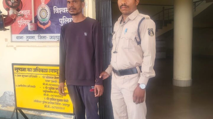 घरेलू विवाद में पति ने की अपनी ही पत्नी की हत्या, सूचना के चंद घंटे के भीतर ही पुलिस ने किया आरोपी पति को गिरफ्तार,