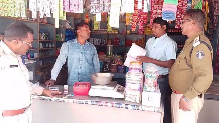 पुलिस व औषधि विभाग की संयुक्त टीम ने दस प्रतिष्ठानों के खिलाफ की कोटपा एक्ट के तहत कार्यवाही,   स्कूल परिसर के पास तंबाखू उत्पाद बेचना दुकानदारों को पड़ा महंगा, कुल 2000रु का भरवाया जुर्माना