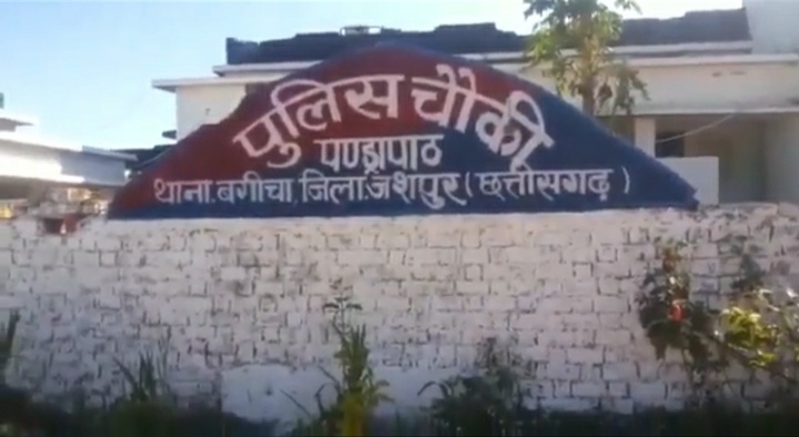 शराब के नशे में पति ने की पत्नी की हत्या,आरोपी पति को हिरासत में लिया पुलिस,