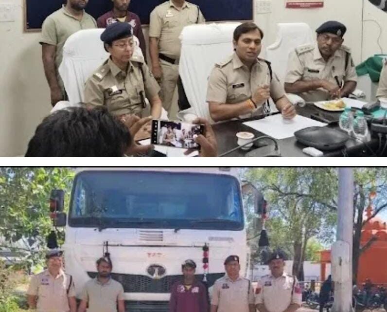 हाइवा चोरी करने वाले अंतरराज्यीय गिरोह का पर्दाफाश, मुंगेली पुलिस की बड़ी सफलता हाइवा चोरी करने वाले अंतरराज्यीय गिरोह का पर्दाफाश, मुंगेली पुलिस की बड़ी सफलता