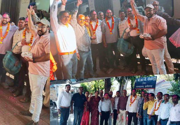 क्रमोन्नति अपडेट: सुप्रीम कोर्ट में केस जीतकर लौटे सदस्यों का रेलवे स्टेशन जबरदस्त स्वागत, रंग-गुलाल के साथ लगे जोरदार नारे क्रमोन्नति अपडेट: सुप्रीम कोर्ट में केस जीतकर लौटे सदस्यों का रेलवे स्टेशन जबरदस्त स्वागत, रंग-गुलाल के साथ लगे जोरदार नारे