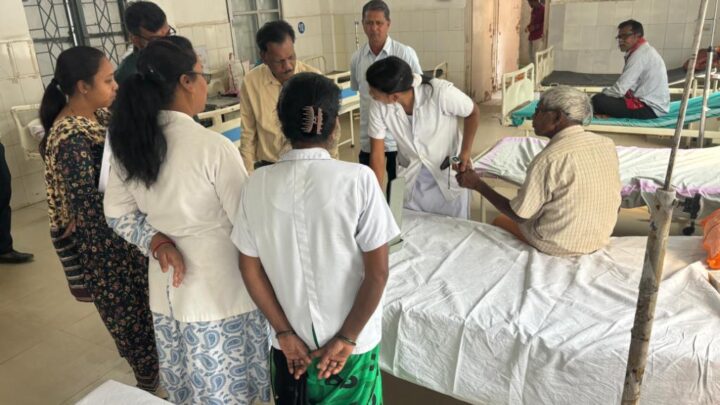 बलरामपुर ब्रेकिंग…  100 बिस्तरीय अस्पताल रामानुजगंज का औचक निरीक्षण किया गया