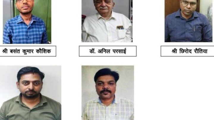 CGMSC Scam : EOW ने पांच अधिकारियों को किया गिरफ्तार, दो जीएम के अलावा हेल्थ विभाग के डिप्टी डायरेक्टर शामिल