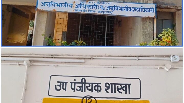 तहसीलदार की व्यस्तता ने बढ़ाई लोगों की परेशानी, पत्थलगांव में रजिस्ट्री के लिए जनता कर रही मशक्कत