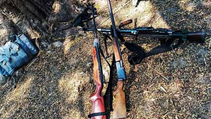 3 नक्सली ढेर: मुठभेड़ में तीन नक्सलियों को जवानों ने किया ढेर, हथियार और गोला बारुद बरामद