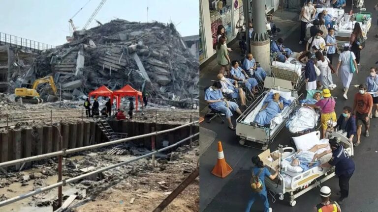 म्यांमार-थाईलैंड में भूकंप से हाहाकार : 10 हजार लोगों की मौत की आशंका ! अब तक 1000 लोगों की गई जान म्यांमार-थाईलैंड में भूकंप से हाहाकार : 10 हजार लोगों की मौत की आशंका ! अब तक 1000 लोगों की गई जान