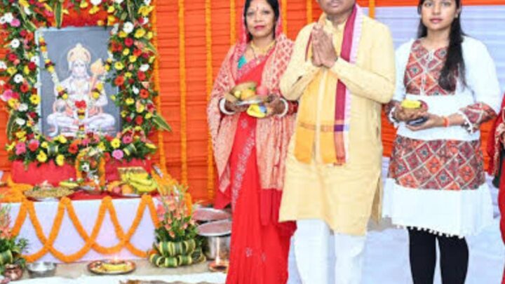 कौशल्या विष्णु देव साय ने प्रदेशवासियों को हनुमान जयंती की दी शुभकामनाएं  संकटमोचन से सबके जीवन में आए सुख, शांति और समृद्धि – कौशल्या  विष्णु देव साय