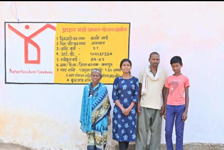 पीएम जनमन आवास योजना से विशेष पिछड़ी जनजाति किसनी बाई और अरविन्द राम के पक्के आशियाना का सपना हुआ पूरा पक्का मकान मिलने से विशेष पिछड़ी जनजातियों के जीवन में आ रहा बदलाव अब जनजाति परिवार सुरक्षित और सुखद जीवन कर रहे व्यतीत कली बाई को भी प्रधानमंत्री आवास योजना ग्रामीण के तहत मिला है पक्का आवास पीएम जनमन आवास योजना से विशेष पिछड़ी जनजाति किसनी बाई और अरविन्द राम के पक्के आशियाना का सपना हुआ पूरा पक्का मकान मिलने से विशेष पिछड़ी जनजातियों के जीवन में आ रहा बदलाव अब जनजाति परिवार सुरक्षित और सुखद जीवन कर रहे व्यतीत कली बाई को भी प्रधानमंत्री आवास योजना ग्रामीण के तहत मिला है पक्का आवास