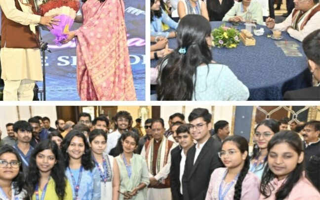 मुख्यमंत्री श्री विष्णु देव साय ने युवाओं के साथ किया आत्मीय संवाद   मुख्यमंत्री श्री विष्णुदेव साय आज नवा रायपुर में आयोजित विचार फॉर विकसित छत्तीसगढ़ कार्यक्रम में हुए शामिल  छत्तीसगढ़ के विकास में युवाओं की भागीदारी को लेकर हुई चर्चा