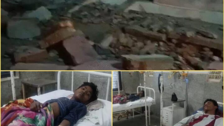 DJ की तेज साउंड ने ले जी मासूम की जान, तेज आवाज के कंपन से गिरा मकान का छज्जा, चपेट में आकर 9 लोग हुए घायल, एक बच्चे ने तोड़ा दम