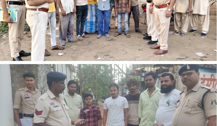 अवैध व अनाधिकृत रूप से रह रहे प्रवासियों के विरुद्ध जशपुर पुलिस ने कोतबा में चलाया सघन जांच अभियान,पश्चिम बंगाल व झारखंड से आकर कोतबा में रह रहे 23 प्रवासियों की दस्तावेजों की की गई जांच, लिए गए फिंगर प्रिंट, मकान मालिकों को किराएदारों की जानकारी थाने में देने,, किया गया निर्देशित
