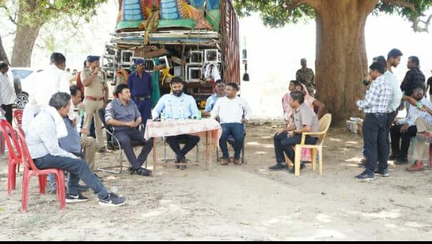 कलेक्टर और एस एस पी ने ढोकड़ा जगन्नाथ मंदिर के निर्माण कार्य का अवलोकन किया मुख्यमंत्री के संभावित दौरा को देखते हुए तैयारी का लिया जायजा