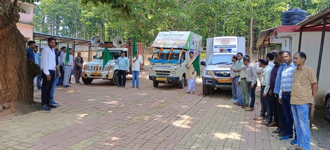 बगीचा से विकसित कृषि संकल्प अभियान के तहत कृषि रथ को किया गया रवाना बगीचा से विकसित कृषि संकल्प अभियान के तहत कृषि रथ को किया गया रवाना