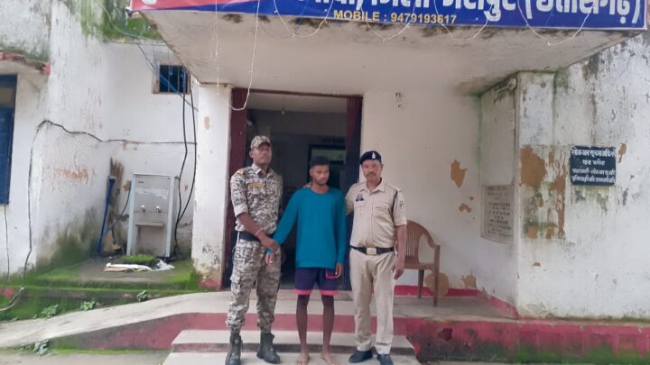 चुपचाप घर में घुसकर, सोई महिला से छेड़ छाड़ करना आरोपी को पड़ा महंगा, पुलिस ने  चंद घंटे के भीतर आरोपी को किया गिरफ्तार ,भेजा जेल