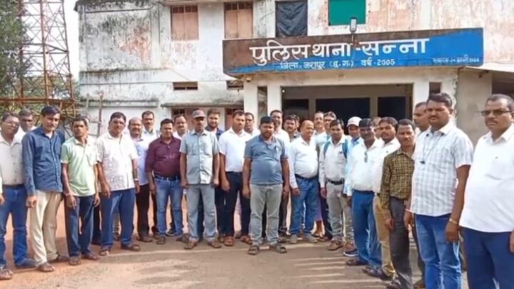 सन्ना में सरपंच सचिव ,महाभारत का मैदान!