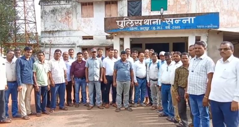 सन्ना में सरपंच सचिव ,महाभारत का मैदान!