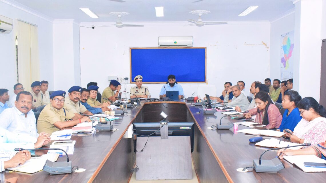 कलेक्टर एवं एसएसपी की अध्यक्षता में एनकॉर्ड बैठक का हुआ आयोजन स्कूलों के आस पास तम्बाकू उत्पाद विक्रय पर करें सख्त कार्रवाई- कलेक्टर नशीले पदार्थों के विक्रय करने वालों के विरुद्ध होगी सख्त कार्रवाई