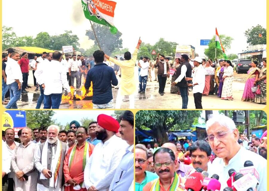 कांग्रेस की आर्थिक नाकेबंदी या खानापूर्ति ! आंदोलन समाप्त होने से 15 मिनट पहले पहुंचे महंत और बाबा, जयसिंह अग्रवाल का होता रहा इंतजार