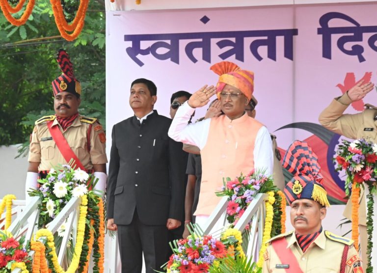 मुख्यमंत्री रायपुर में करेंगे झंडोत्तोलन, बिलासपुर में अरुण साव और दुर्ग में विजय शर्मा