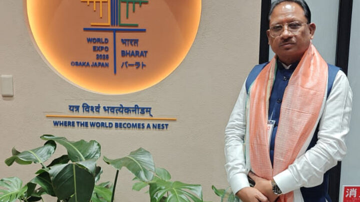 मुख्यमंत्री विष्णु देव साय पहुँचे छत्तीसगढ़ पैवेलियन : वर्ल्ड एक्सपो 2025 में दिखी प्रदेश की संस्कृति और समृद्धि की अद्भुत झलक