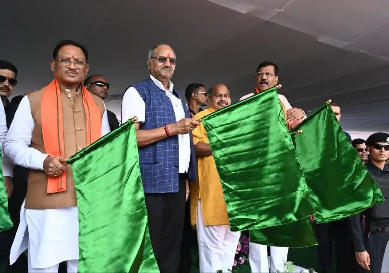 प्रधानमंत्री की विशेष पहल से बस्तर समेत प्रदेश भर में रेल सेवाओं का बढ़ा दायरा : मुख्यमंत्री साय