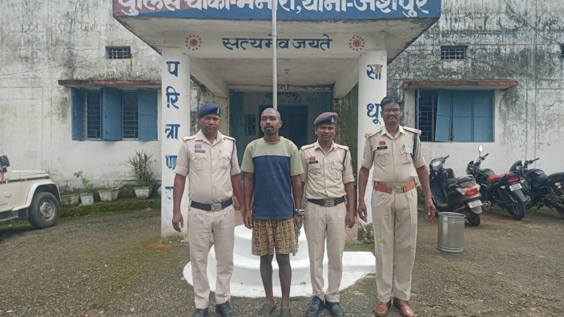 फिर से छुड़ाया जशपुर पुलिस ने 06 नग गौ वंशों को तस्करों के चंगुल से, एक तस्कर गिरफ्तार भेजा जेल