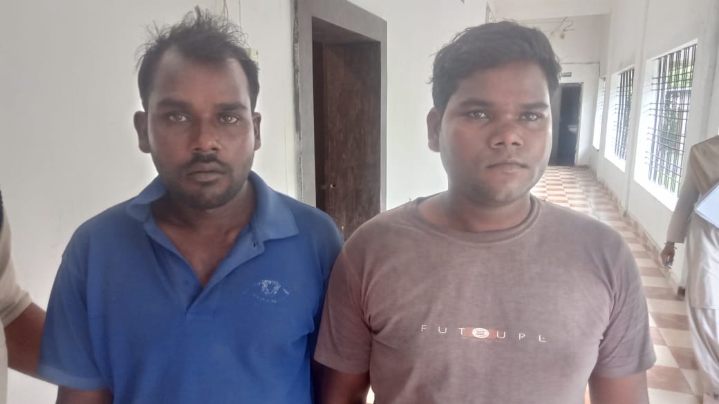 शराब में सुहागा मिलाकर हत्या की घटना को अंजाम देने के दो आरोपी जेल दाखिल