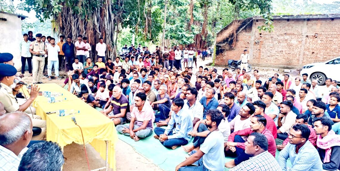 जांजगीर चांपा पुलिस की अपील अपराध से बचें- पुलिस अधीक्षक