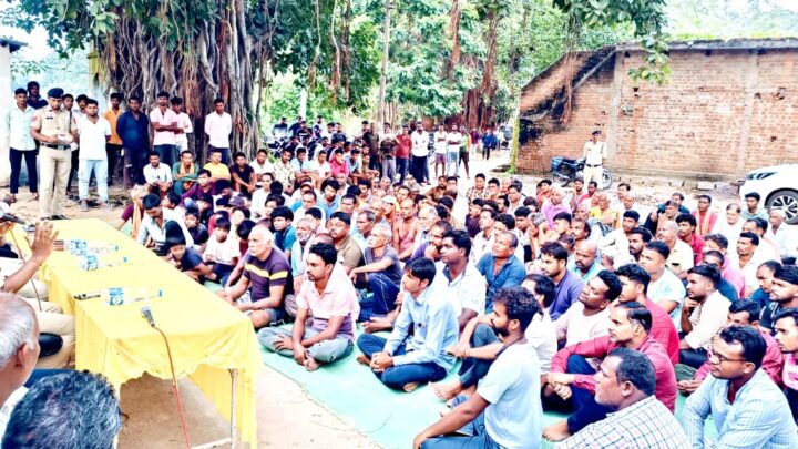 जांजगीर चांपा पुलिस की अपील अपराध से बचें- पुलिस अधीक्षक