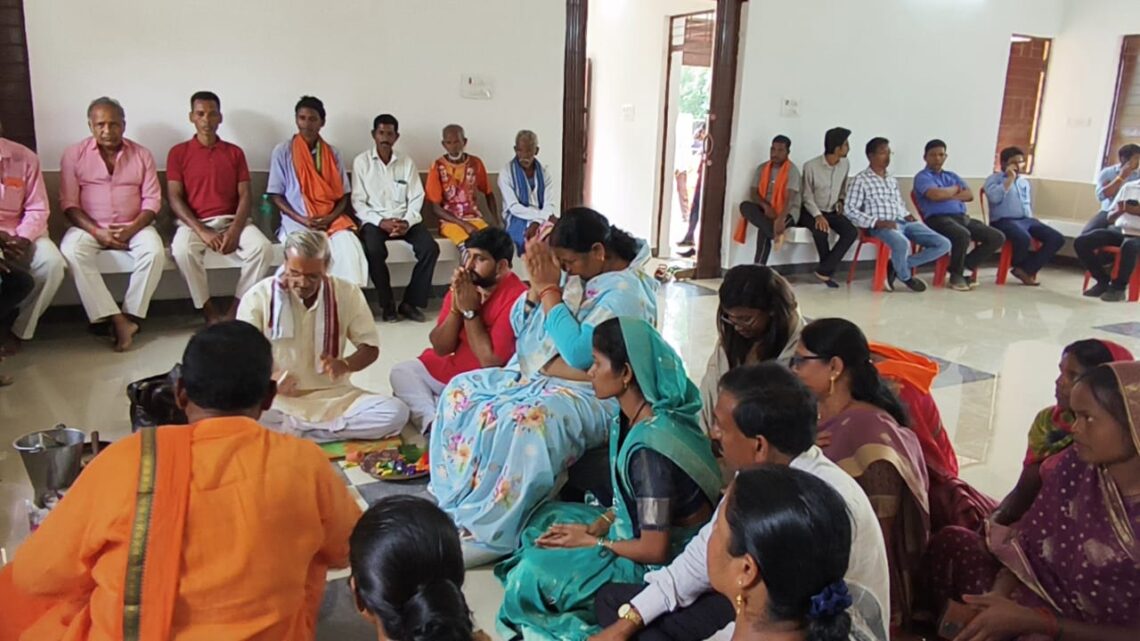 मुख्यमंत्री विष्णुदेव साय ने जिले के लोखंडी एवं रेंगले ग्राम पंचायतों में निर्मित महतारी सदन का किया वर्चुअली लोकार्पण