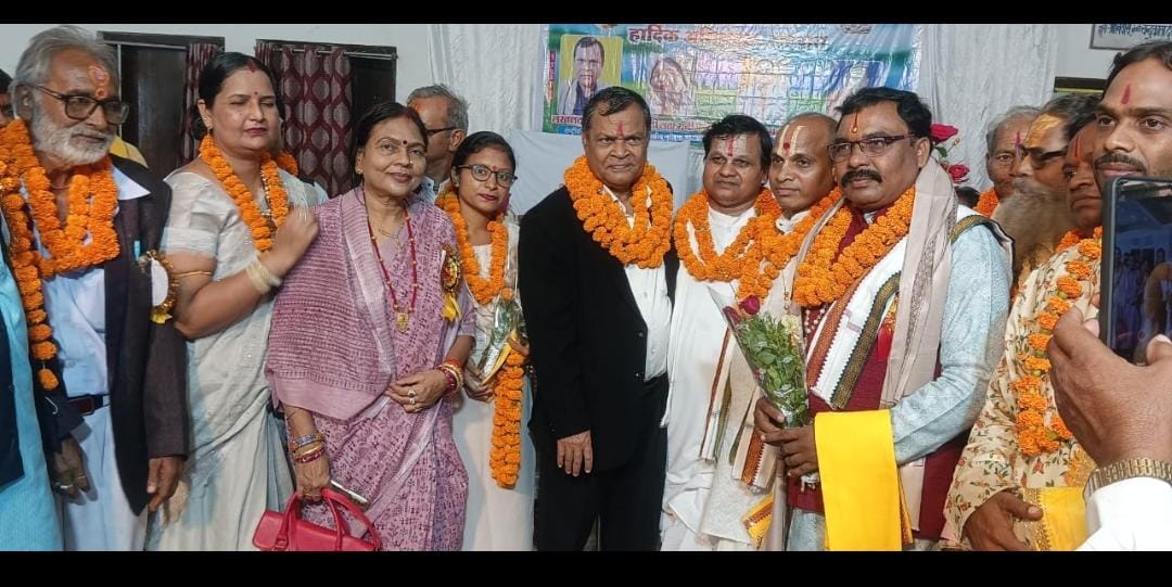 छत्तीसगढ़ वैष्णव महासभा के प्रांतीय महासम्मेलन में देवी पूजा किशोरी जी सम्मानित