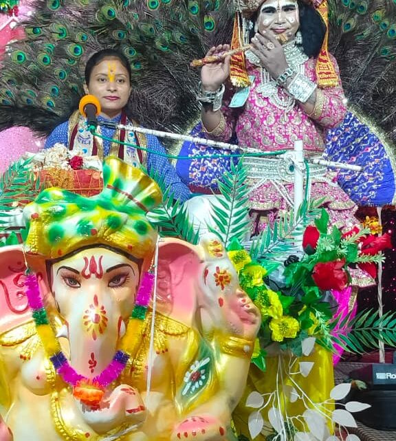 नंद घर आनंद भयो जय कन्हैयालाल की….. श्री कृष्ण जन्मोत्सव की कथा सुनाई गई