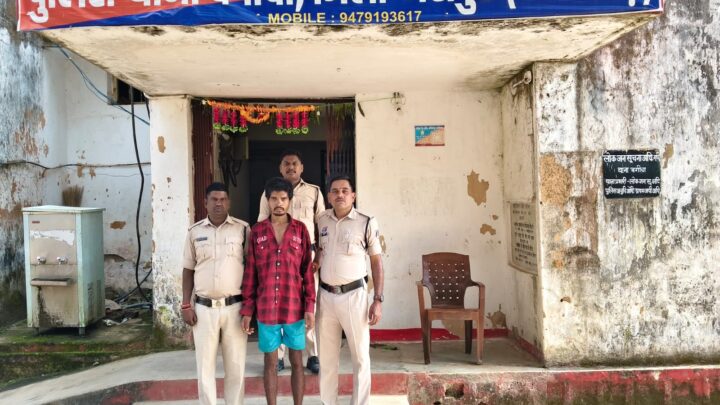 तंत्र -मंत्र के शक में कर दी अपनी रिश्ते  की फुआ की टांगी से मारकर हत्या, अपने फूफा पर भी किया था वार,आरोपी गिरफ्तार भेजा जेल