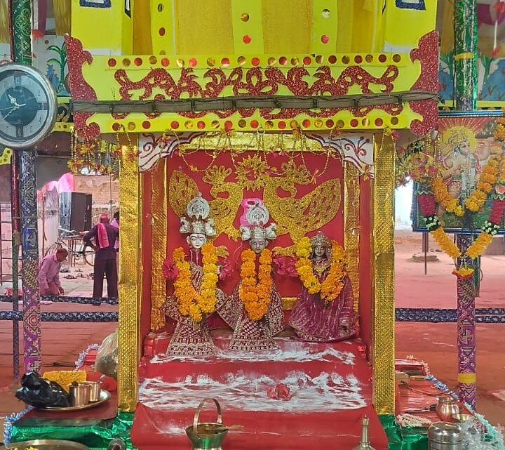 बिर्रा में राम नाम सप्ताह यज्ञ का शुभारंभ