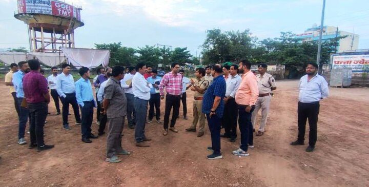 राज्योत्सव का आयोजन 02 से 04 नवम्बर तक, तैयारी जोरों पर पुलिस अधीक्षक और जिला पंचायत सीईओ ने किया कार्यक्रम स्थल का निरीक्षण, दिए आवश्यक निर्देश