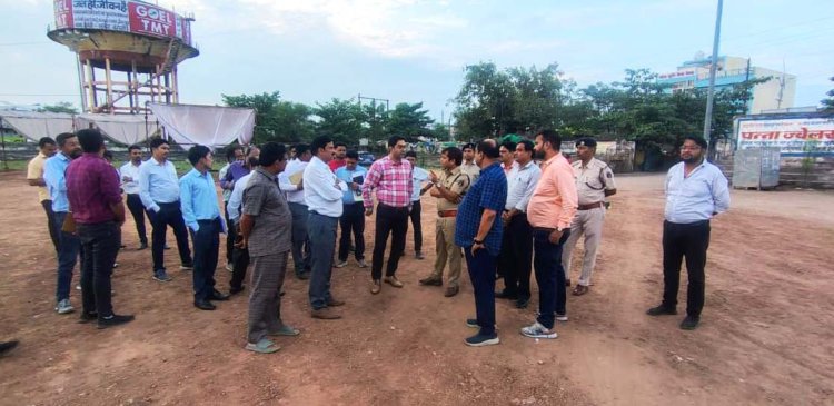 राज्योत्सव का आयोजन 02 से 04 नवम्बर तक, तैयारी जोरों पर पुलिस अधीक्षक और जिला पंचायत सीईओ ने किया कार्यक्रम स्थल का निरीक्षण, दिए आवश्यक निर्देश