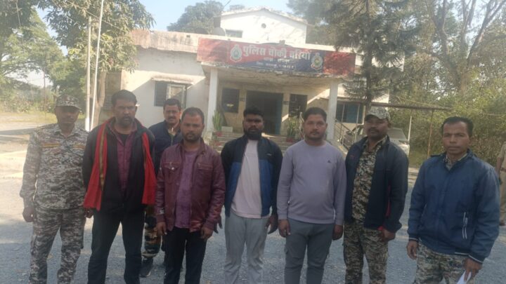 क्रेशर प्लांट में डीजल चोरी करने के शक में  काम करने वाले दो वर्करों के साथ मारपीट करने वाले कुल 04 आरोपि गिरफ्तार , भेजा गया जेल