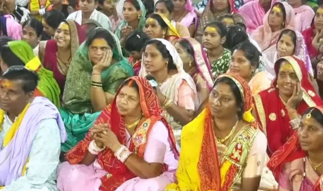 कश्यप परिवार द्वारा श्रीमद भागवत कथा आयोजित