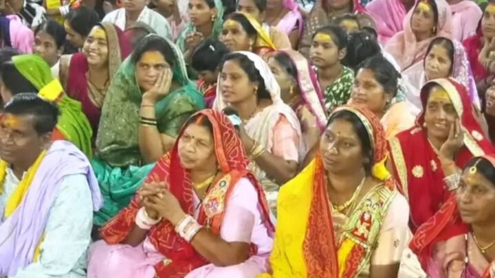 कश्यप परिवार द्वारा श्रीमद भागवत कथा आयोजित