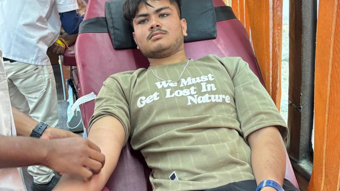 रक्तदान महादान है एक बार रक्तदान कर हम भी कई जिंदगी बचा सकते हैं- गगन जयपुरिया