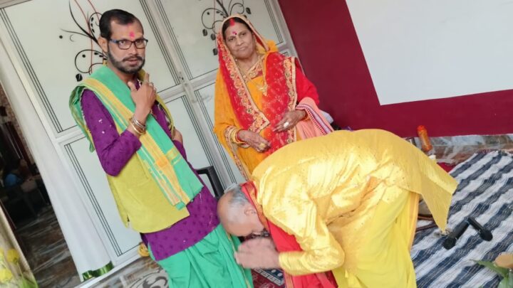 एकादशी उद्यापन विधि विधान से संपन्न -आचार्य विनोद गौरहा शास्त्री